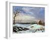 Snow Scene, New England-null-Framed Giclee Print