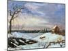 Snow Scene, New England-null-Mounted Giclee Print