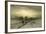 Snow Scene: Sunset, 19th Century-Ludwig Munthe-Framed Giclee Print