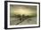 Snow Scene: Sunset, 19th Century-Ludwig Munthe-Framed Giclee Print