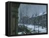 Snow Scene-Ruskin Spear-Framed Stretched Canvas