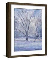 Snow Scene-Patricia Espir-Framed Giclee Print