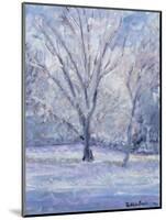 Snow Scene-Patricia Espir-Mounted Giclee Print