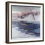 Snow Scene-Albert Julius Olsson-Framed Giclee Print