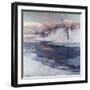 Snow Scene-Albert Julius Olsson-Framed Giclee Print