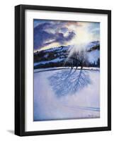 Snow Shadows, 2009-Tilly Willis-Framed Giclee Print