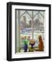 Snow Shadows and Cat-Timothy Easton-Framed Giclee Print