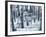 Snow Shadows Silvertones-Gordon Semmens-Framed Photographic Print