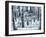 Snow Shadows Silvertones-Gordon Semmens-Framed Photographic Print