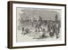 Snow-Shoe Hurdle-Race, at Montreal-null-Framed Giclee Print