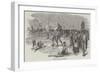 Snow-Shoe Hurdle-Race, at Montreal-null-Framed Giclee Print