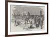 Snow-Shoe Hurdle-Race, at Montreal-null-Framed Giclee Print