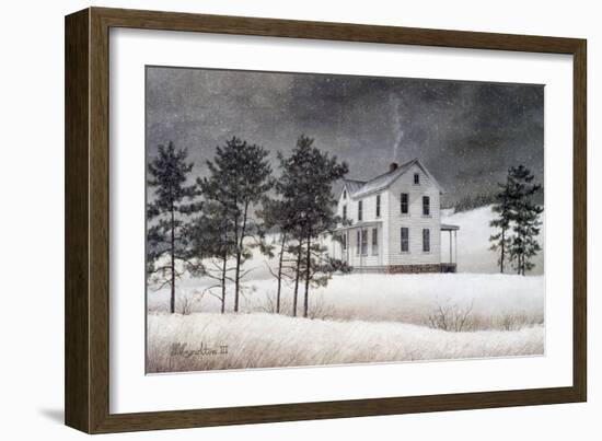 Snow Squall-David Knowlton-Framed Giclee Print