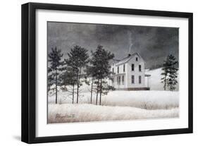 Snow Squall-David Knowlton-Framed Giclee Print
