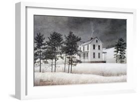 Snow Squall-David Knowlton-Framed Giclee Print