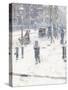 Snow Storm, Fifth Avenue, New York, 1907-Childe Hassam-Stretched Canvas