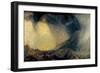 Snow Storm: Hannibal and His Army Crossing the Alps-J. M. W. Turner-Framed Giclee Print