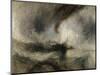 Snow Storm: Steam-Boat Off a Harbour's Mouth-J.M.W. Turner-Mounted Premium Giclee Print