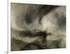 Snow Storm: Steam-Boat Off a Harbour's Mouth-J.M.W. Turner-Framed Giclee Print