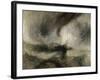 Snow Storm: Steam-Boat Off a Harbour's Mouth-J.M.W. Turner-Framed Giclee Print