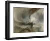 Snow Storm - Steam-Boat Off a Harbour's Mouth-J. M. W. Turner-Framed Giclee Print