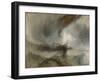 Snow Storm - Steam-Boat Off a Harbour's Mouth-J. M. W. Turner-Framed Giclee Print