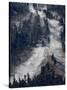 Snow Summit Ski Area in Big Bear Lake, California, Struggles to Make Artificial Snow-Adrienne Helitzer-Stretched Canvas