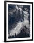 Snow Summit Ski Area in Big Bear Lake, California, Struggles to Make Artificial Snow-Adrienne Helitzer-Framed Photographic Print