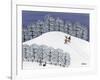 Snow Treck-Gordon Barker-Framed Giclee Print