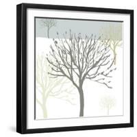 Snow Tree I-Sarah Cheyne-Framed Giclee Print