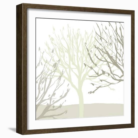 Snow Tree III-Sarah Cheyne-Framed Giclee Print