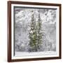 Snow Trees-Chris Dunker-Framed Giclee Print