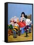 Snow-White and the Seven Dwarfs-Ron Embleton-Framed Stretched Canvas