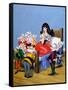 Snow-White and the Seven Dwarfs-Ron Embleton-Framed Stretched Canvas