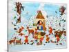 Snow White and the Seven Dwarfs-Christian Kaempf-Stretched Canvas