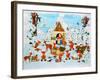 Snow White and the Seven Dwarfs-Christian Kaempf-Framed Giclee Print