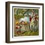 Snow White in Glass Case-null-Framed Art Print