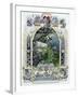 Snow White in Her Glass Coffer, c.1880-null-Framed Giclee Print