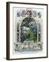 Snow White in Her Glass Coffer, c.1880-null-Framed Giclee Print