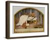 Snow White in Her Glass Coffin is Mourned by the Dwarfs-Marianne Stokes-Framed Photographic Print