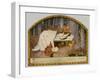 Snow White in Her Glass Coffin is Mourned by the Dwarfs-Marianne Stokes-Framed Photographic Print