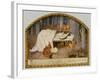 Snow White in Her Glass Coffin is Mourned by the Dwarfs-Marianne Stokes-Framed Photographic Print