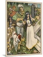 Snow White Miraculously Comes Back to Life and is Reunited with Her Prince-Willy Planck-Mounted Premium Giclee Print
