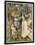 Snow White Miraculously Comes Back to Life and is Reunited with Her Prince-Willy Planck-Framed Art Print