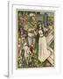 Snow White Miraculously Comes Back to Life and is Reunited with Her Prince-Willy Planck-Framed Art Print