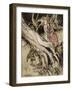 Snow White, Rose Red-Arthur Rackham-Framed Art Print