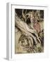 Snow White, Rose Red-Arthur Rackham-Framed Art Print