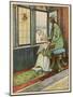 Snow White's Mother Pricks Her Finger-Willy Planck-Mounted Art Print