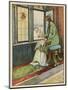 Snow White's Mother Pricks Her Finger-Willy Planck-Mounted Art Print