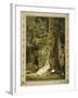 Snow White: When the Dwarfs Returned, They Discovered the Sleeping Snow White-V^p^ Mohn-Framed Giclee Print